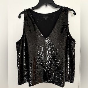 Ann Taylor almost new Sequins Top